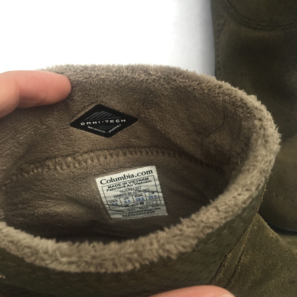 Columbia Green Minx Nocca Slip Nylon Bootie - Picture 3 of 8